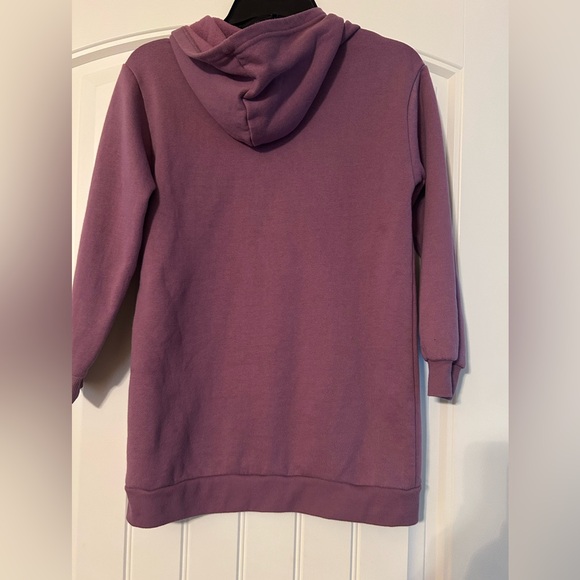EUC Girls Hoodie Dress size L 10/12 - Picture 4 of 5